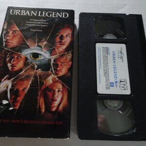Urban Legend - VHS Tape - with Jared Leto, Alicia Witt & Rebecca Gayheart - 1999